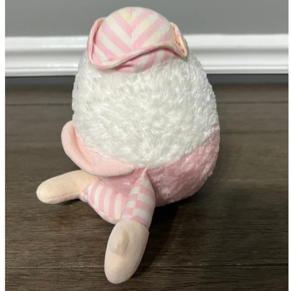 Madame Alexander Pink Humpty Dumpty Plush Doll Lovey Rattle‎
